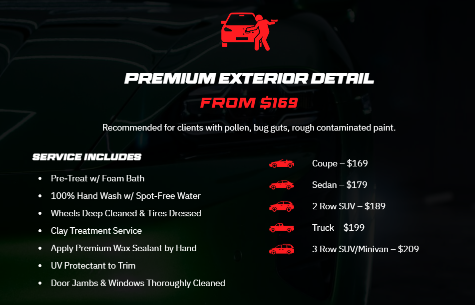 premium exterior detail by Dennis Auto Details
