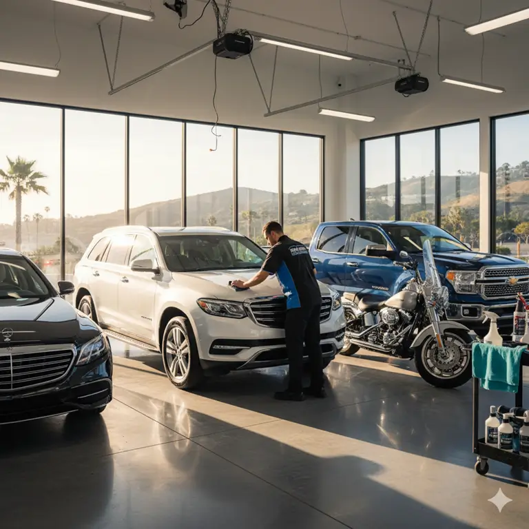 Ceramic Coating Guide: Cars vs SUVs vs Trucks vs Motorcycles in San Diego