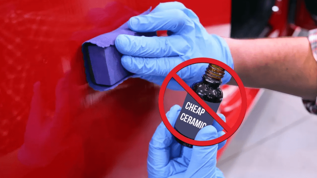 Mistake #2: Using Cheap or Inappropriate Ceramic Coating Products