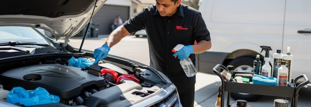 Why Choose Professional Engine Bay Cleaning vs. DIY